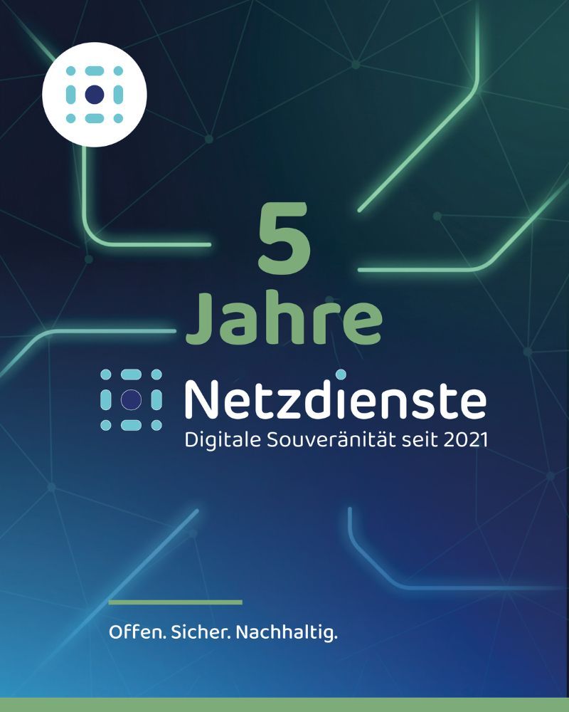 Fünf Jahre NETZdienste.