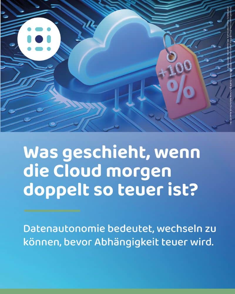 Was passiert mit euren Daten, wenn der Cloud-Anbieter plötzlich die…