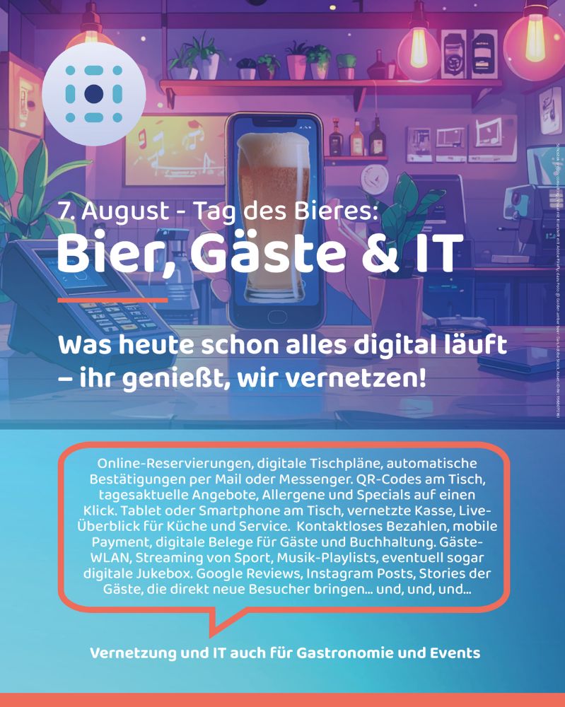 7. August 2026. Internationaler Tag des Bieres: In vielen Kneipen…