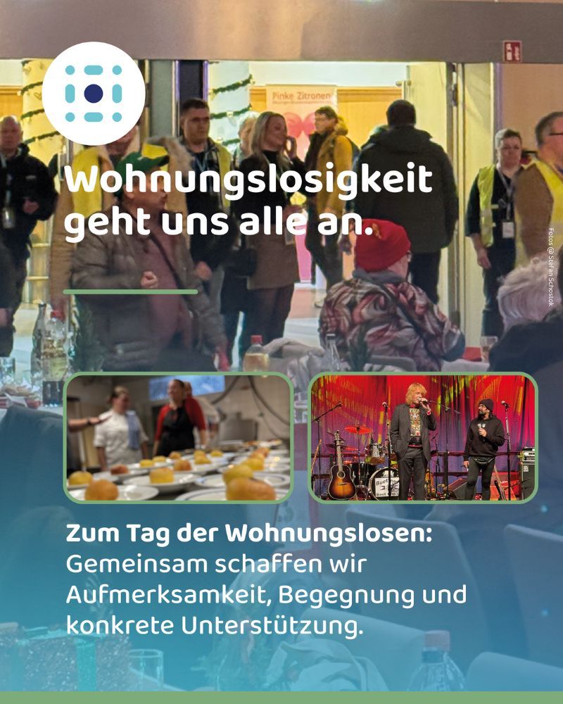 Heute ist Tag der Wohnungslosen.