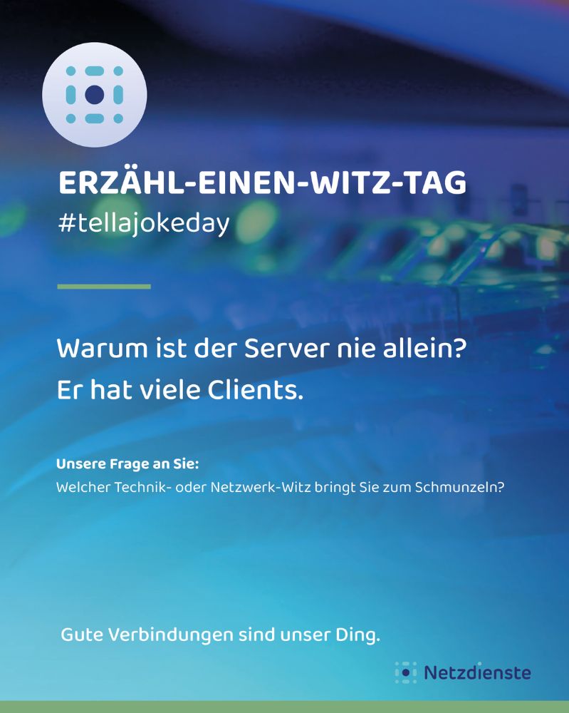 16. August 2026, der Erzähl-einen-Witz-Tag oder international der…