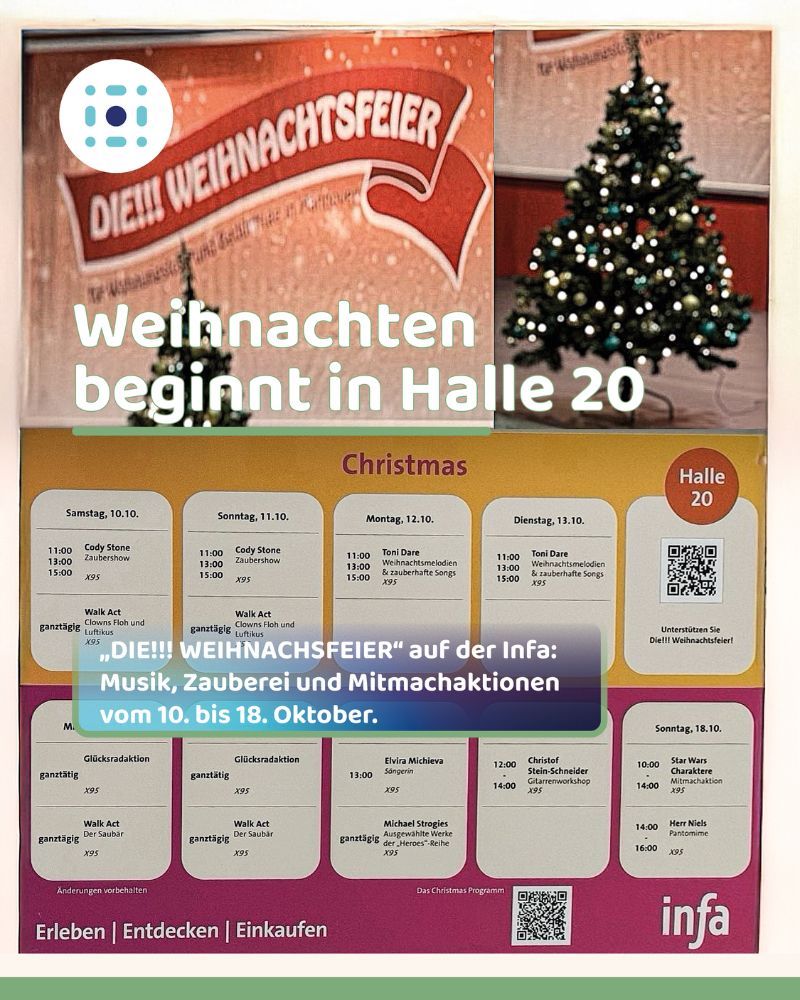 Weihnachten im Oktober?