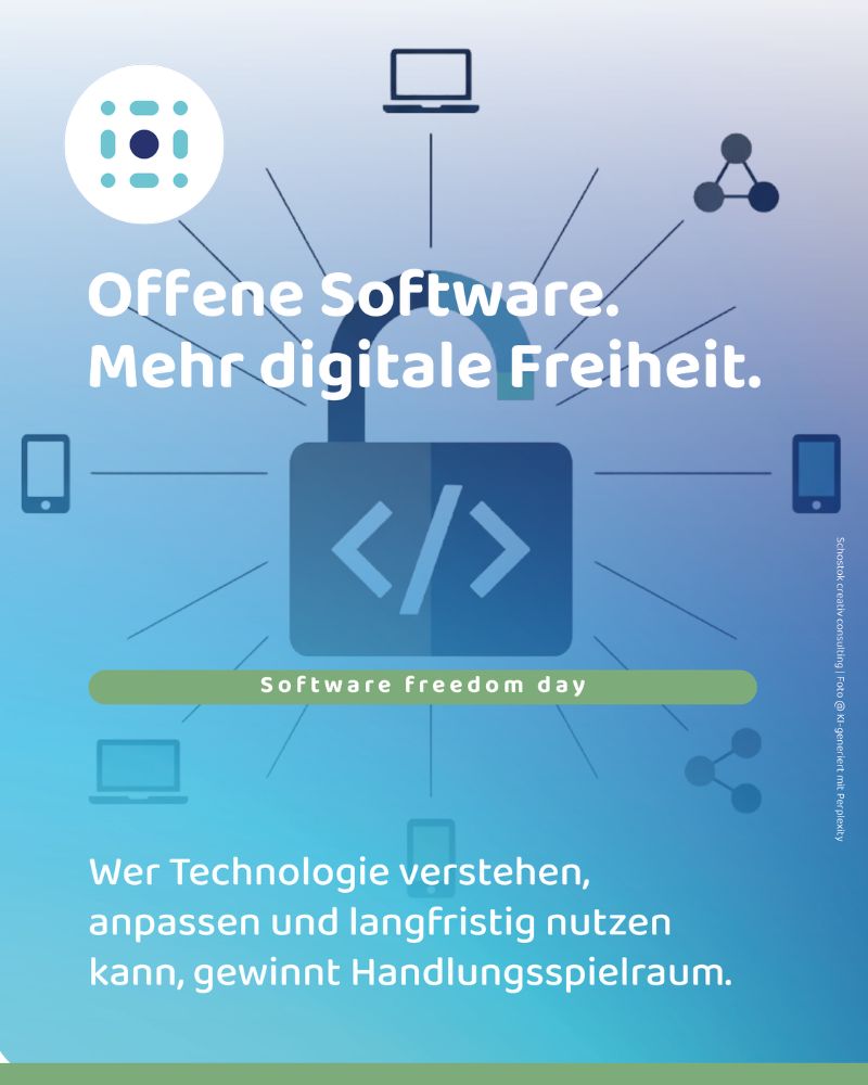 Unsere Gedanken zum Software Freedom Day.